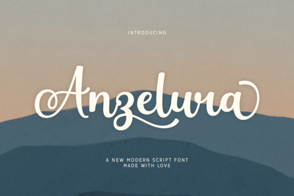 Anzelura Font Review: A Whimsical Script with Practical Elegance