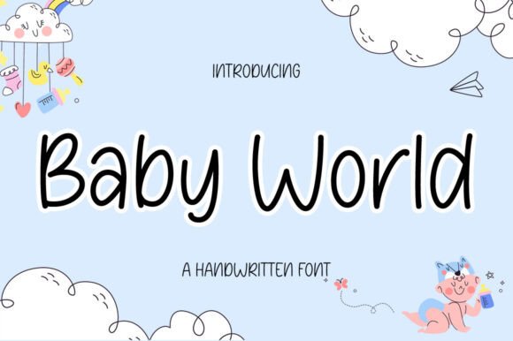 Baby World: A Script Font That Elevates Simple Business Branding