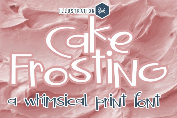 Cake Frosting: A Playful Script Font for Editorial Warmth
