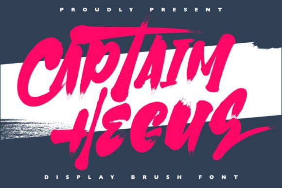 Captaim Hegus: A Display Font Built for Digital Attitude