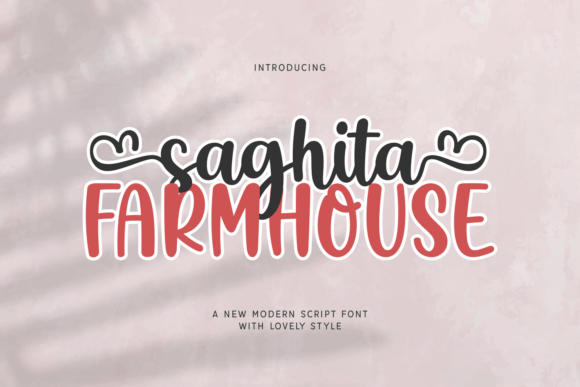 Choosing Saghita Farmhouse: A Typeface That Tied My Whole Brand Together