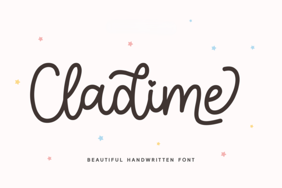 Cladime: A Playful Handwritten Font That Builds Trust