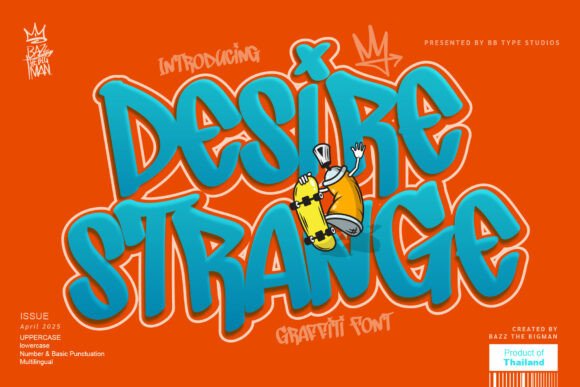 Desire Strange: A Font That Made My Small Business Feel Bold