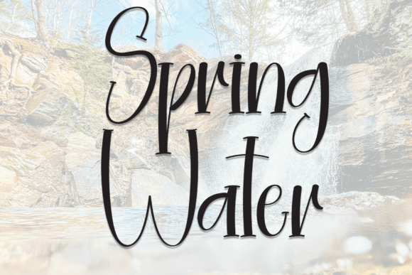 Discovering Spring Water: A Designer's Story of a Perfect Script Typeface