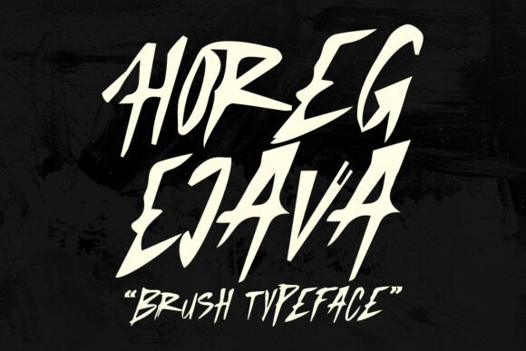 Horeg Ejava: The Display Font That Brought My Landing Page to Life