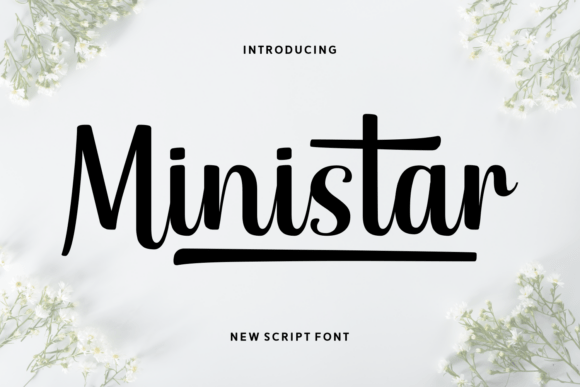 Ministar: A Script Font for Confident Digital Branding
