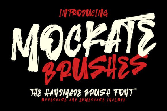 Mockate Brushes Font: A Bold Branding Tool for Small Businesses