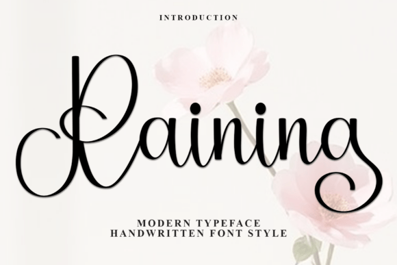 Raining Font Review: A Typeface Built for Campaign Magic
