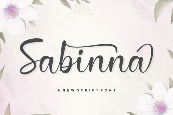 Sabinna: The Script Font That Brings Your Creative Projects to Life