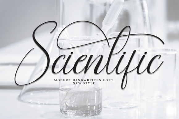 Scientific: A Font That Blends Elegance with Craftsmanship
