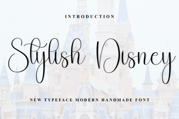 Stylish Disney Font: A Festive Typeface for Editorial Charm