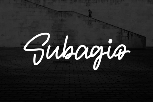 Subagio Font: A Review for Expressive Brand Identities